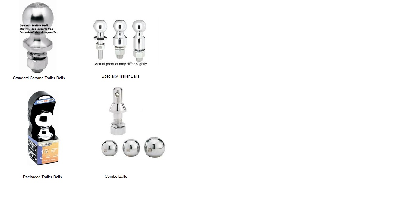 Trailer Ball Types
